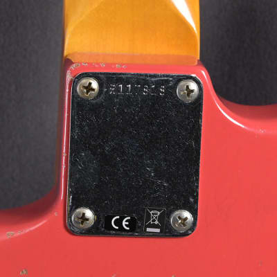 Fender Custom Shop Stratocaster 1962 HSS Heavy Relic Fiesta Red Bild 13
