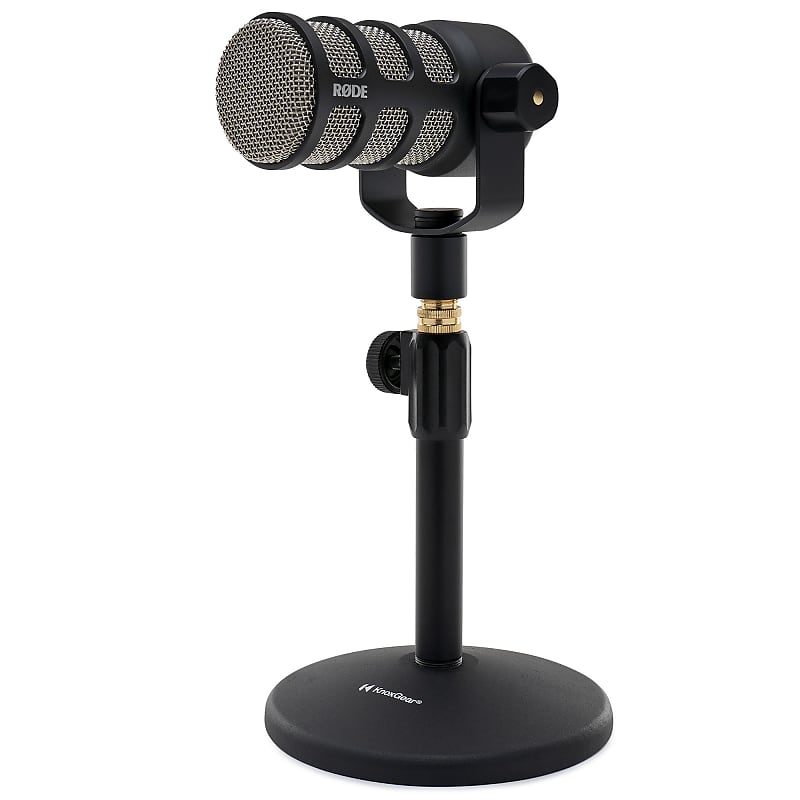 Rode 2x PodMic Dynamic Podcasting Microphone w/Broadcast Arm, Headphones,  Cable PODMIC A2