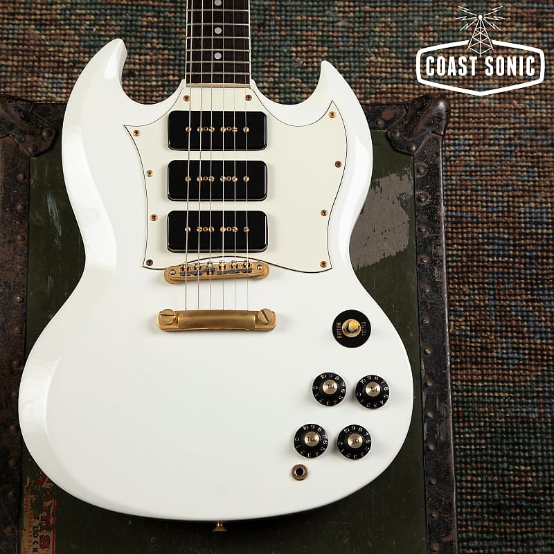 1990 Greco SS-70S 3 Pickup P90 SG Made in Japan | Reverb