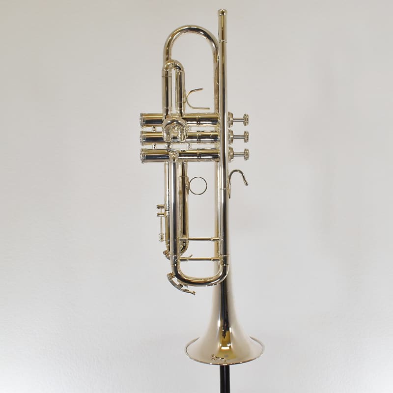 B & S Challenger I 3137 Trumpet Silver Plated | Reverb