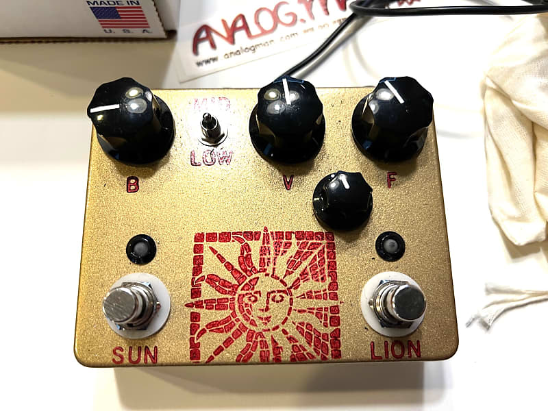 ANALOGMAN SUNLION 4-JACK NKT-275 RED DOTS! RARE!!