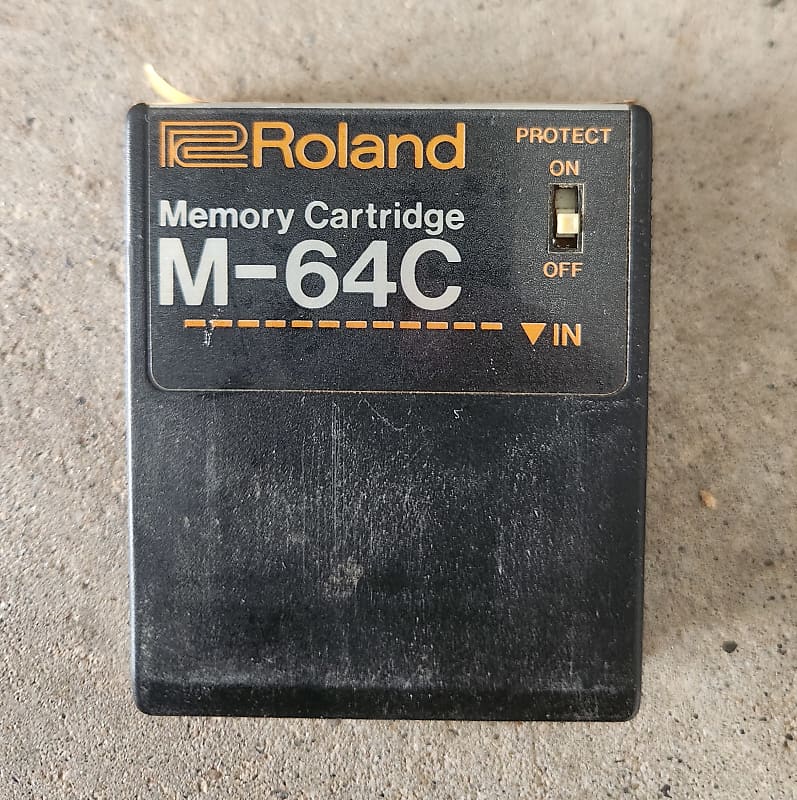 Roland M-64C Memory Cartridge for TR-707, TR-727, TR-909, JX-3P, JX-8P, JX-10 image 1
