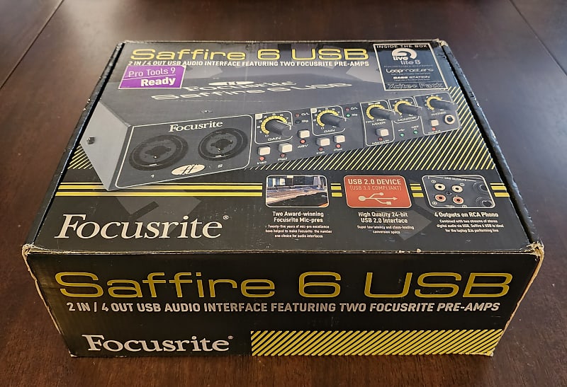 Focusrite Saffire 6 USB Black