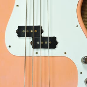 Fender Precision Bass 1975 - Shell Pink - 8.26 lbs image 6