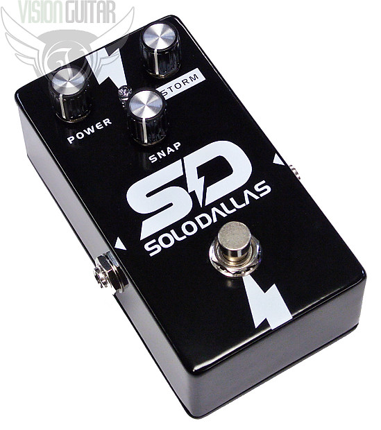 The Solodallas Storm Stompbox Pedal Authentic Schaffer-Vega Diversity Tone!