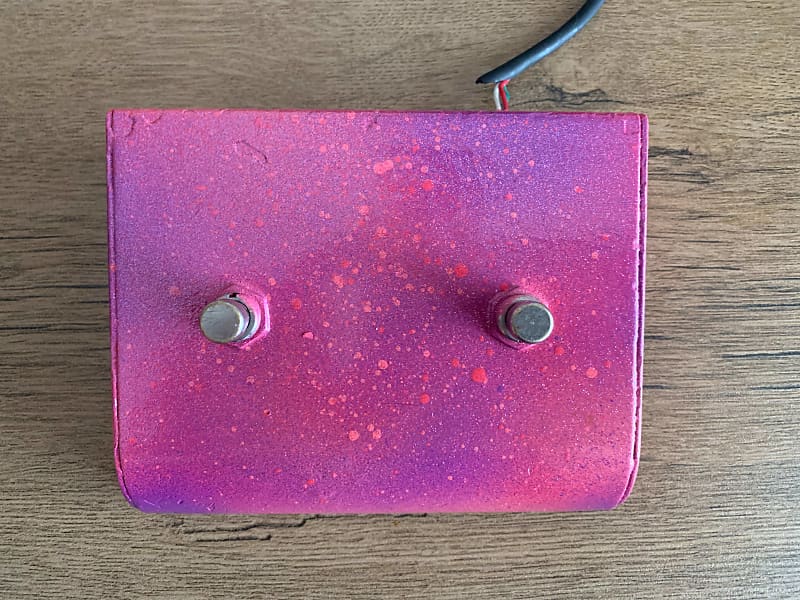 Custom 2 button footswitch for amp, pedal, processor, Reverb