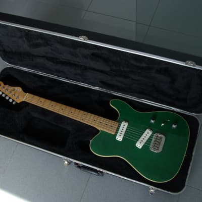G&L ASAT Custom 1996 - Clear Forest Green image 9