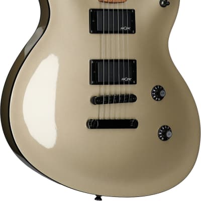 Squier Contemporary Active Starcaster, with Maple Fingerboard, Shoreline Gold image 3