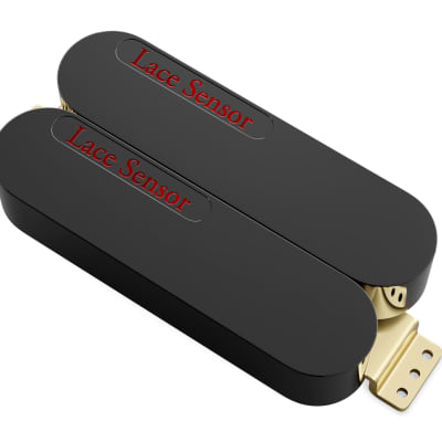LACE Sensor Dually Red/Red Humbucker - Black image 3