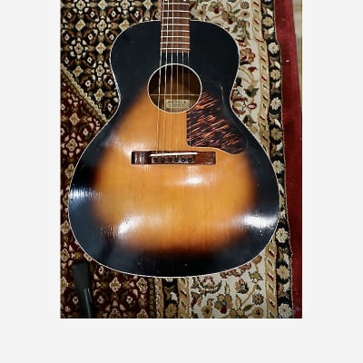 Kalamazoo By Gibson Parlour Guitar 1936 - 3 Tone Sunburst for sale