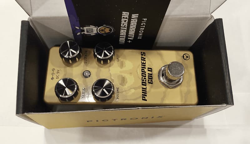 Pigtronix Philosopher's Gold Compressor + Germanium | Reverb