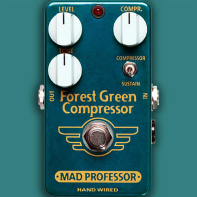 Mad Professor Forest Green Compressor Hand Wired