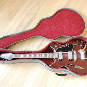 1960s Lyle Trini Lopez Vintage Electric Guitar Matsumoku Japan Lawsuit Univox image 13