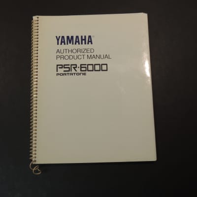 Yamaha PSR-6000 Owner's Manual [Three Wave Music]