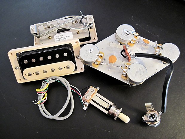 Gibson Burstbucker Pro Set – Lead Pro & Rhythm Pro Exposed Zebra Coils  w/Pickup Rings and Harness