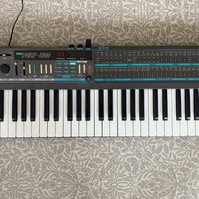 Korg Poly-800 w Circuitbender mod and original cassette