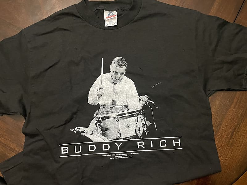 Gear Ink Buddy Rich T Shirt 200? - B & W | Reverb