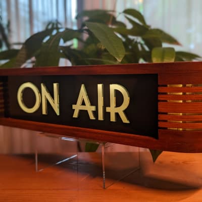 18" Studio Warning Sign - "ON AIR" image 3