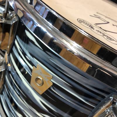 Bun E. Carlos’s Cheap Trick Signed, Sgt. Pepper, Ludwig, Zildjian 2007 Black Oyster Maple Classic. image 4