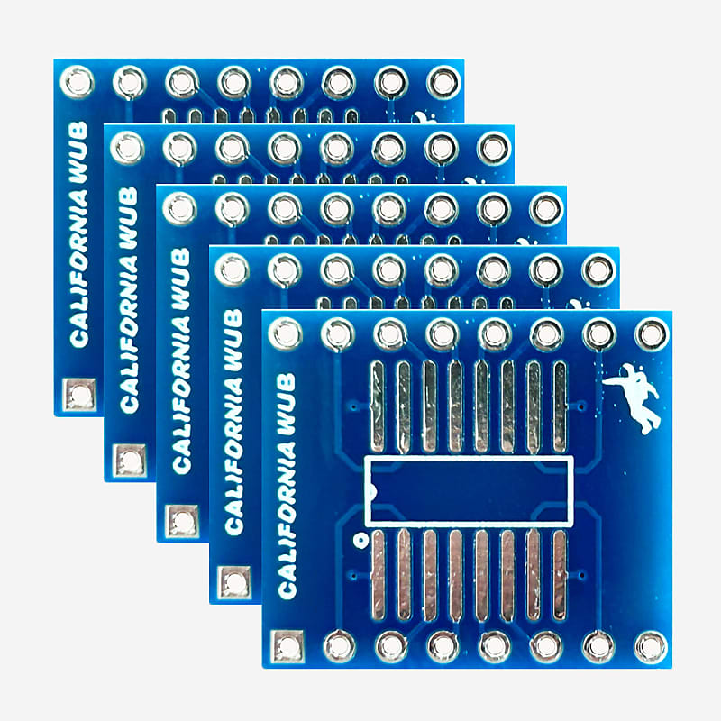 CALIFORNIA WUB 16 Pin SMT SMD IC to Through Hole Reverb Canada