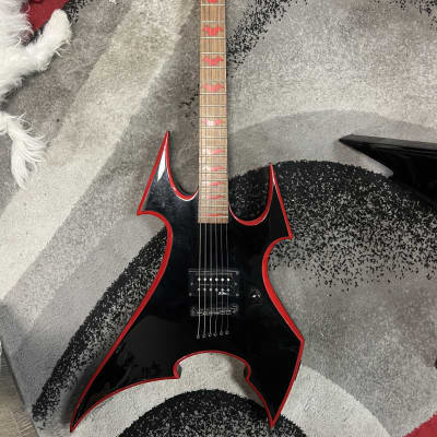 B.C. Rich Avenge “son of the beast” - Black with red binding for sale