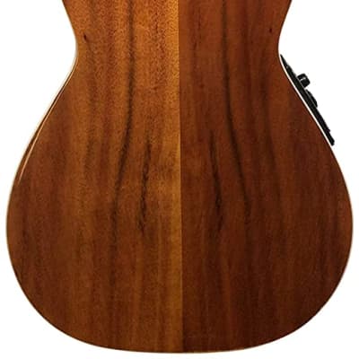 Makai LC-125K Solid Spruce Top Acacia Back & Sides Concert Cutaway Body Style Ukulele image 3