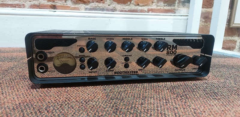 Ashdown RM-500 EVO II Rootmaster 500-Watt Bass Amp Head 2018 - 2020 - Silver image 1