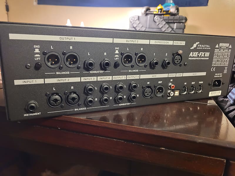 Fractal Audio Axe FX III Mk II Turbo Edition w/FC-12 Foot