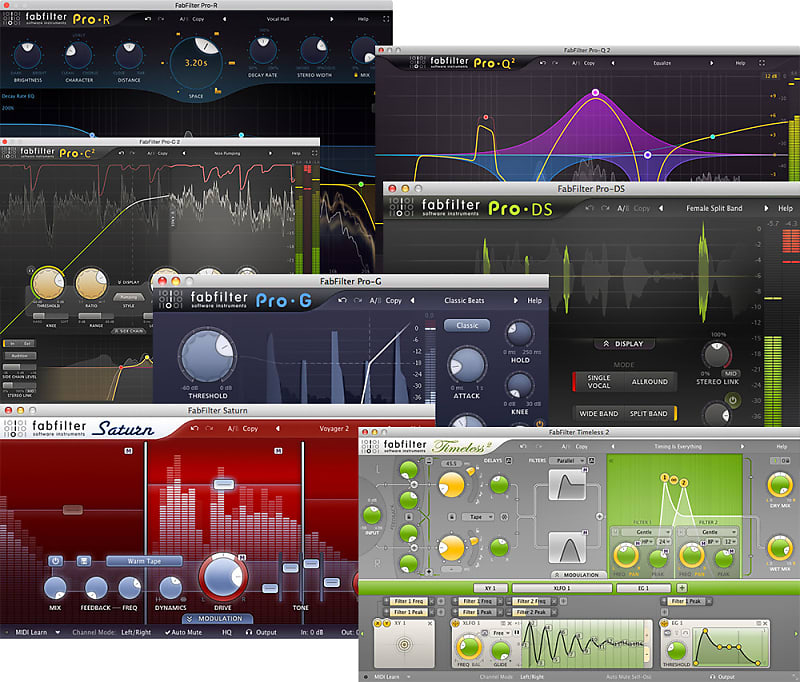 FabFilter - Music Software Deals - Audio Plugin Price Tracking