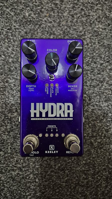 Keeley Hydra Stereo Reverb & Tremolo