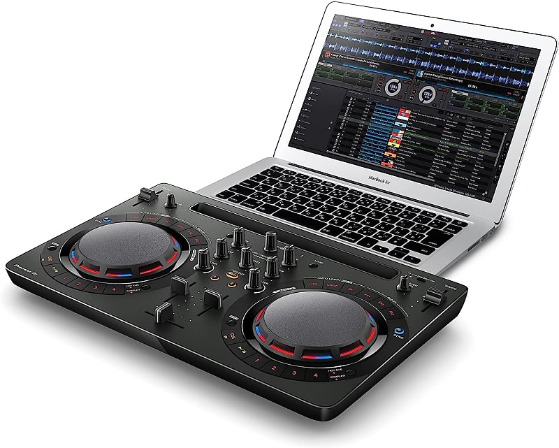 Pioneer DDJ-WEGO4-K Portable 2-Channel DJ Controller with iOS