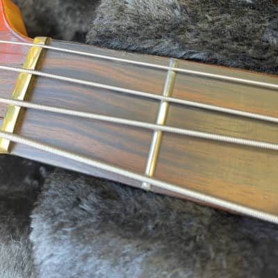 Aria Pro II SB-1000 Bass 1981 Padauk Red MIJ Matsumoku image 6