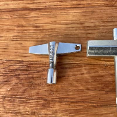 Vintage Ludwig Drum Tuning Key and Rail Consolette Hex Wrench Set image 4