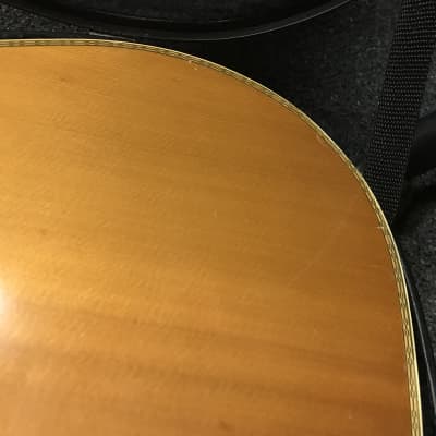 KISO SUZUKI/ Matao W350 acoustic vintage guitar made in Japan 1970s Brazilian rosewood with maple in very good condition with vintage hard case. image 18