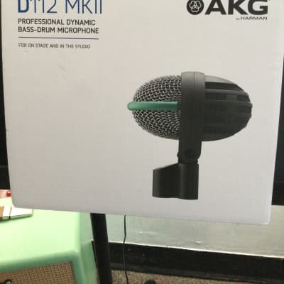 AKG D112 MKII Cardioid Dynamic Bass Drum Microphone 2010s - Gray