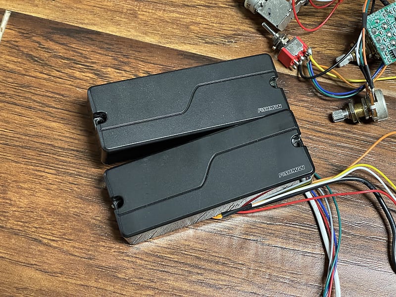 fluence 5 string bass soapbar pickups