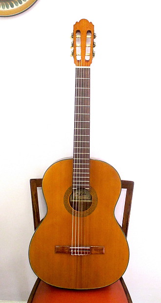 Aria Matsumoku vintage classical guitar cedar top Japan
