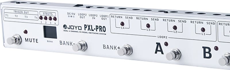 Joyo PXL-PRO Loop Switcher Effects Pedal, White | Reverb