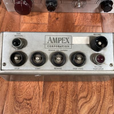 Complete Ampex 350 1/4” Half-Track Vacuum Tube Reel to Reel with Remote image 3
