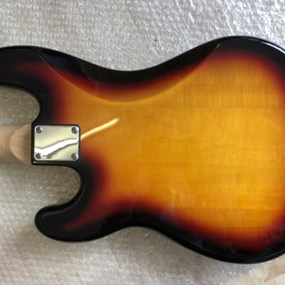 Aria Pro ii STB-PB 2020 Sunburst 4 String Precision Electric Bass Guitar image 10