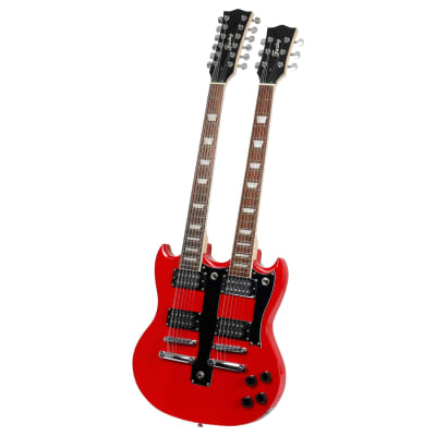 Double neck online guitar led zeppelin