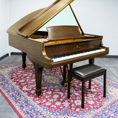 Steinway & Sons L WAL Grand Piano | Satin Brown | SN: 259149 image 3