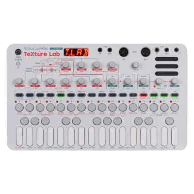Sonicware Liven 8bit Warps 27-Key Synthesizer Groovebox | Reverb