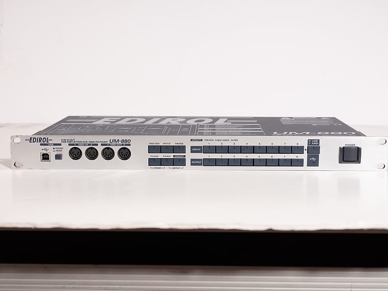 Edirol UM880 USB Midi Interface / Patchbay 2 of 2 Reverb