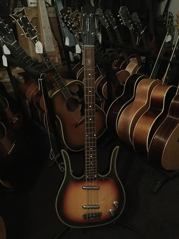 Dynelectron Longhorn Bass Guitar circa 1960 (Extremely Rare) image 1