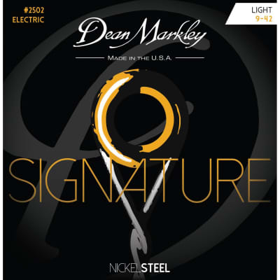 Dean Markley Signature NickelSteel Electric Guitar Strings - Light 9-42 image 7