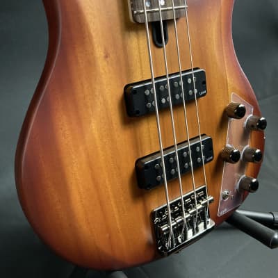 Yamaha TRBX504BRB 4-String Electric Bass Guitar Brick Burst image 6