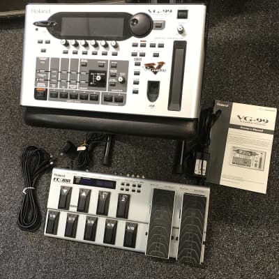 Roland VG99 V-Guitar System and FC300 foot controller system with cables, manual and original power adapters all in excellent condition for sale