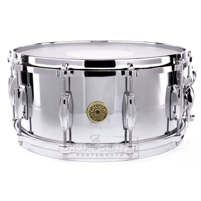 Gretsch USA Chrome Over Brass Snare Drum 14x6.5 image 2