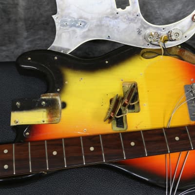 1965 Fender Precision Bass - Sunburst - OHSC image 20